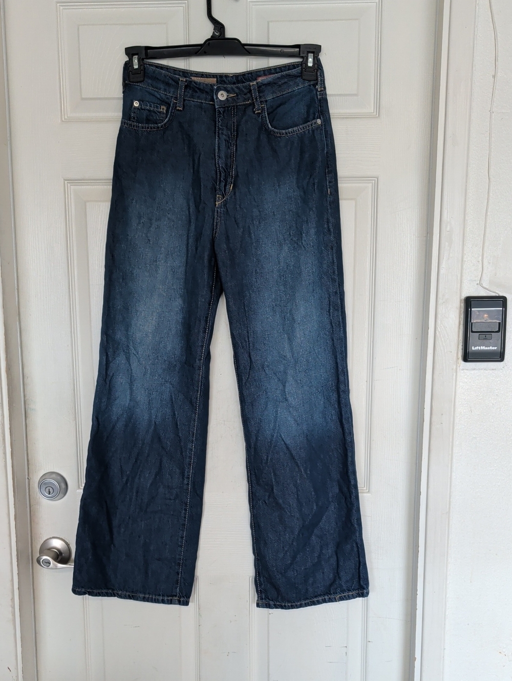 Anthropologie Pilcro The Annie Wide-Leg Jeans Size 26 Denim